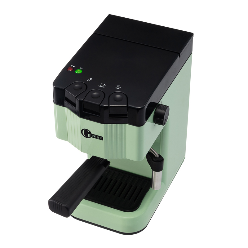Кофеварка Gasian B15 Verde (зеленый) вид сверху