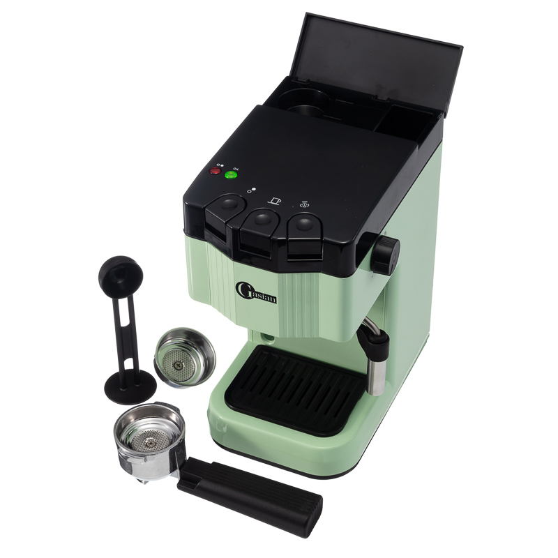 Кофеварка с рожком Gasian B15 Verde (зеленый) комплектация